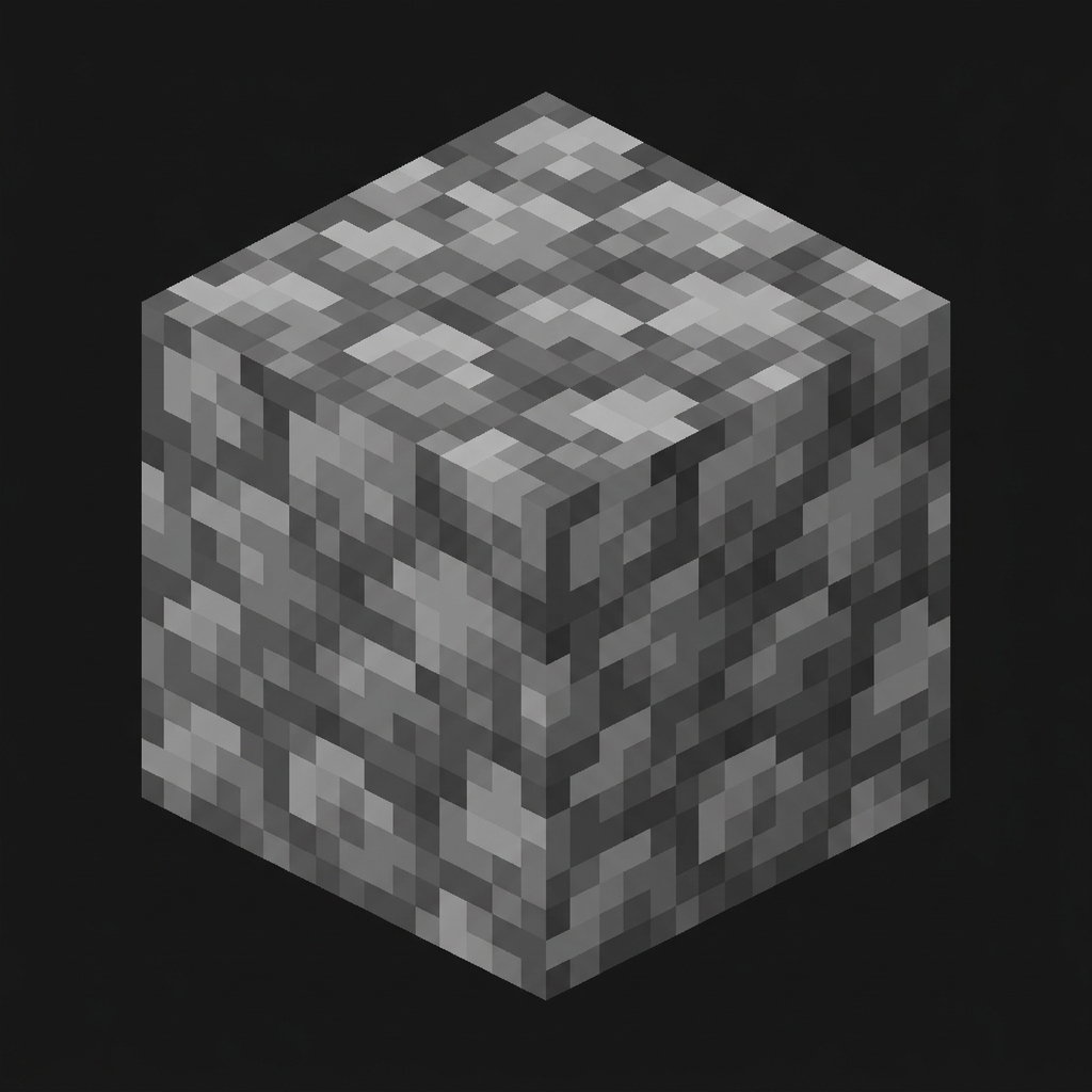 Cobblestone block