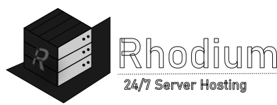 Rhodium Hosting Logo